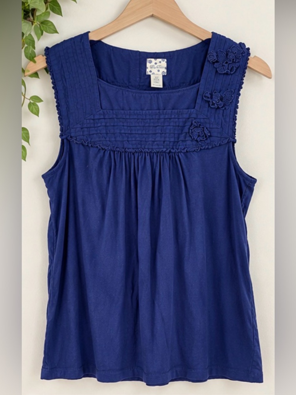 Anthropologie Ric Rac Baby Doll Top